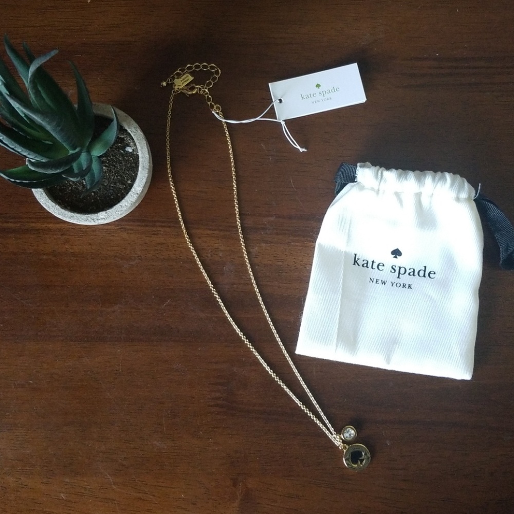 Kate Spade Spot The Spade necklace